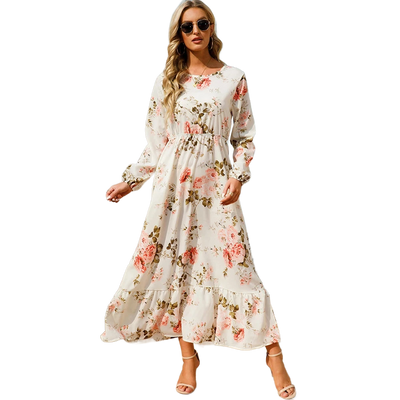 Amar™ Leah - שמלות מקסי בדי פרחים בוהו