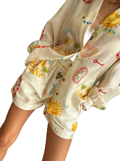 Amar Aliza - סט 2 חלקים קיצי, אלגנטי וסקסי