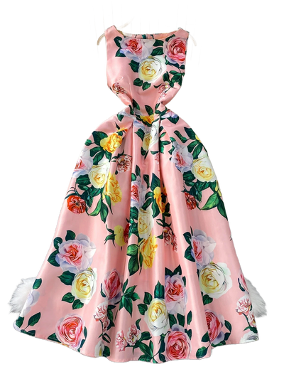 Amar™ Talya - חצאית פרחונית מחמיאה לנשים