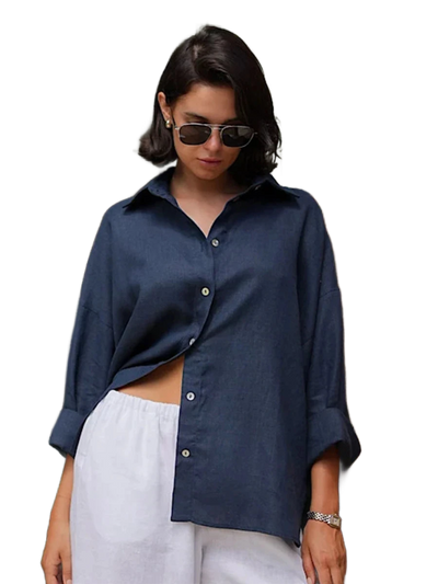 Amar™ Yael - חולצה רחבה עם שרוולים ארוכים