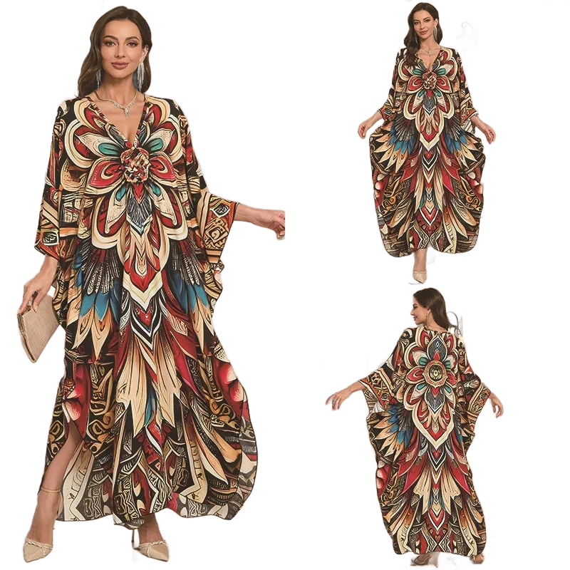 Amar™ Hila - שמלות קאפטן מקסי