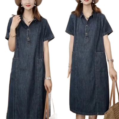 Amar™ Carmela - שמלת ג'ינס קצרה מושלמת לקיץ