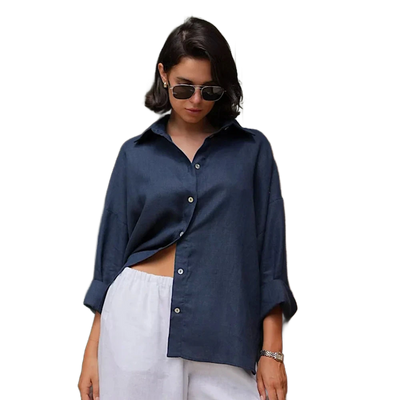 Amar™ Yael - חולצה רחבה עם שרוולים ארוכים