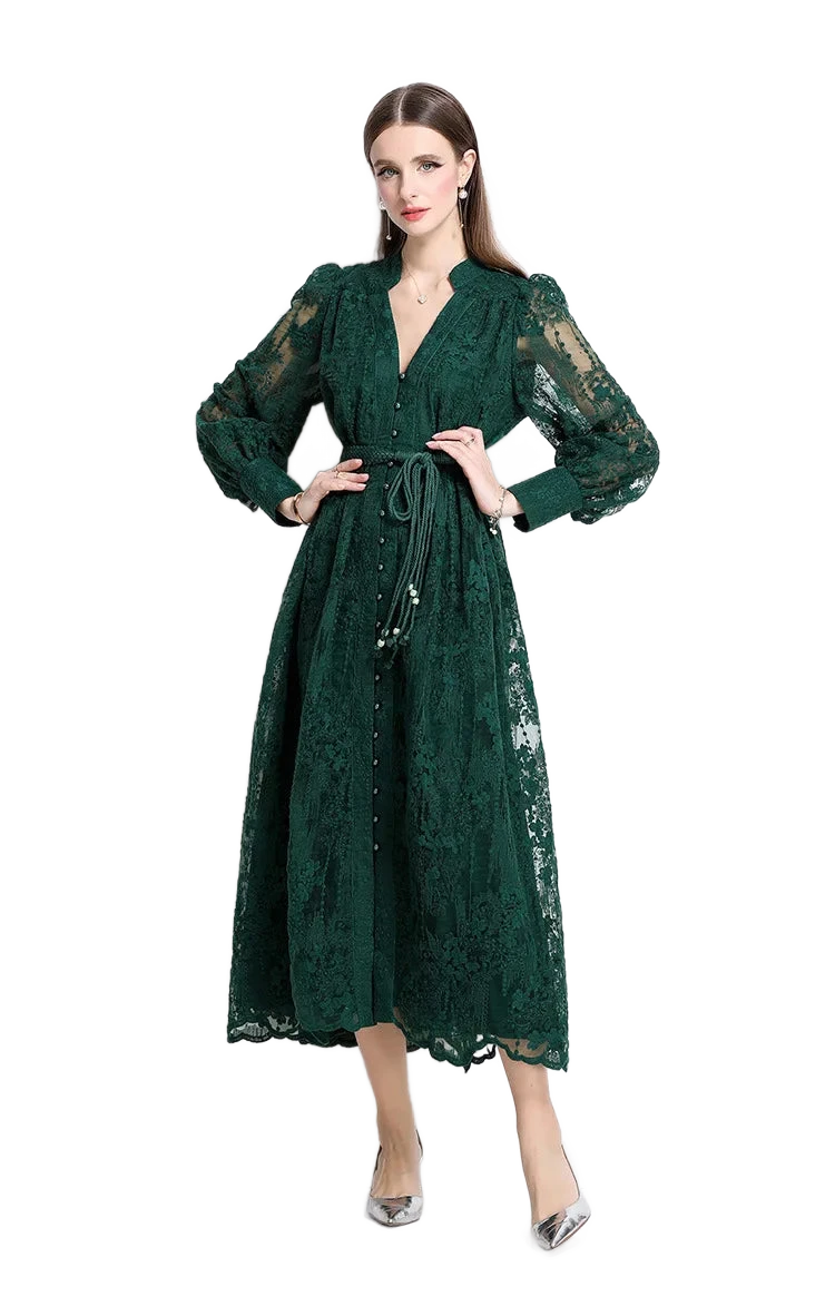 Amar™ Masha - שמלה עם תחרה פורמלית