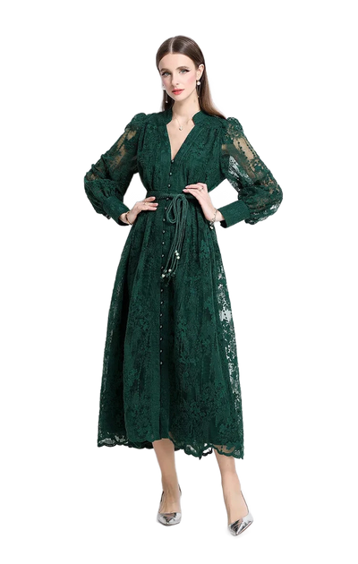 Amar™ Masha - שמלה עם תחרה פורמלית