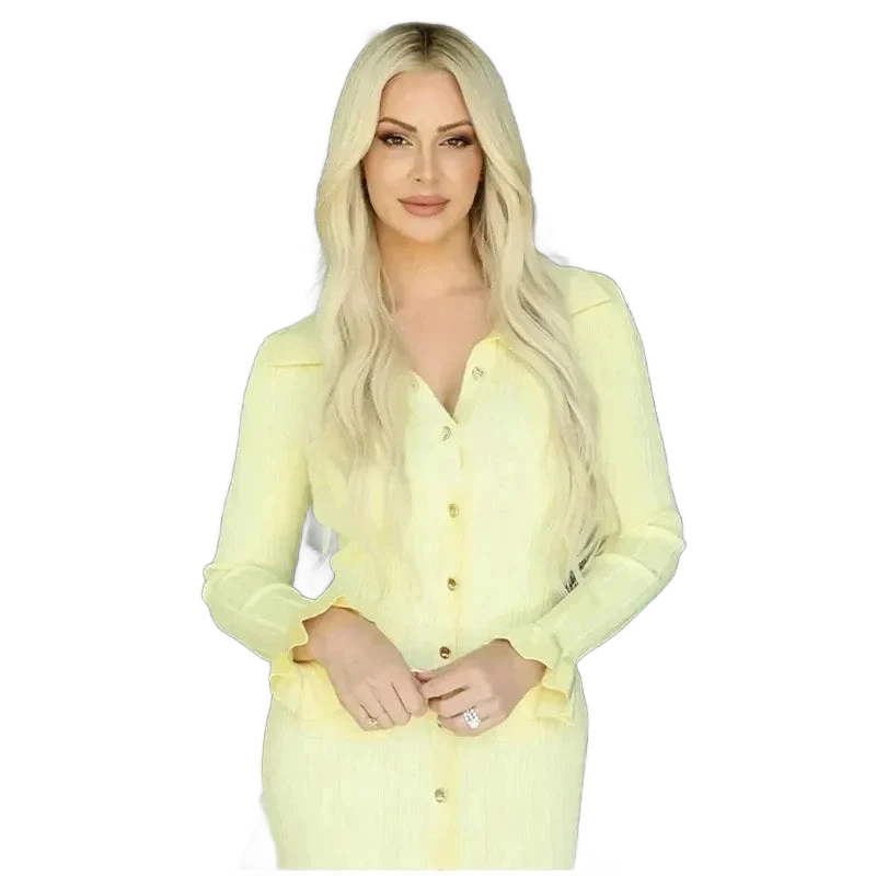 Amar™ Ilana - שמלת סריג אלגנטית לנשים