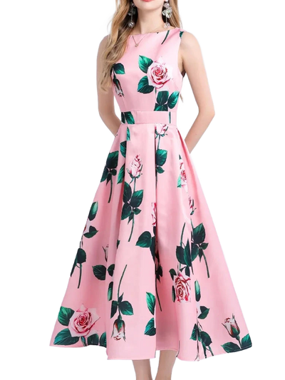 Amar™ Zohar - שמלת קיץ פרחונית אלגנטית