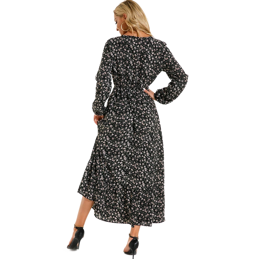 Amar™ Leah - שמלות מקסי בדי פרחים בוהו