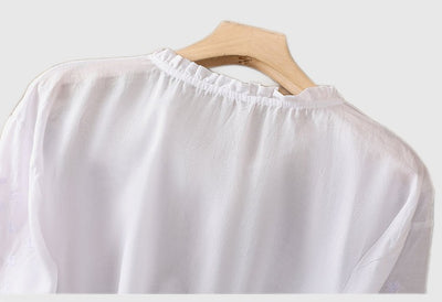 Amar™ Naama - חולצת כותנה רקומה