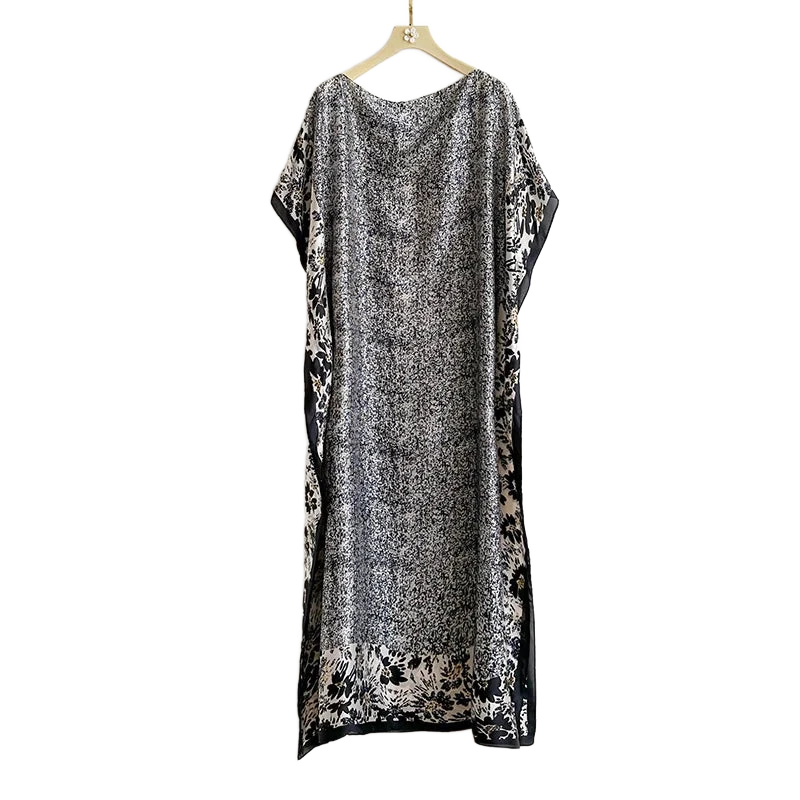 Amar™ Lior - שמלות מקסי מבד סטן פרחוני