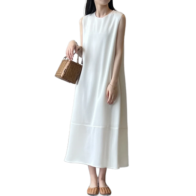 Amar Batya - שמלת קיץ ללא שרוולים בסגנון צרפתי