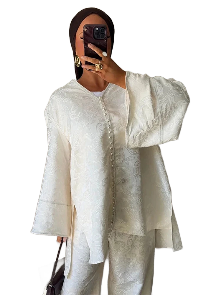 Amar™ Rinat - סט חליפת ג'קארד לנשים