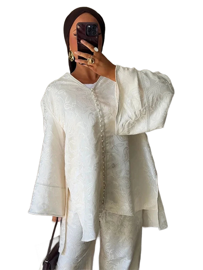 Amar™ Rinat - סט חליפת ג'קארד לנשים