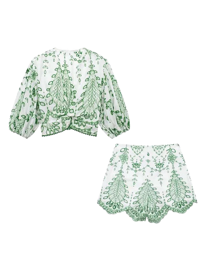 Amar™ Gali - סט חולצה מודפסת ומכנסיים קצרים