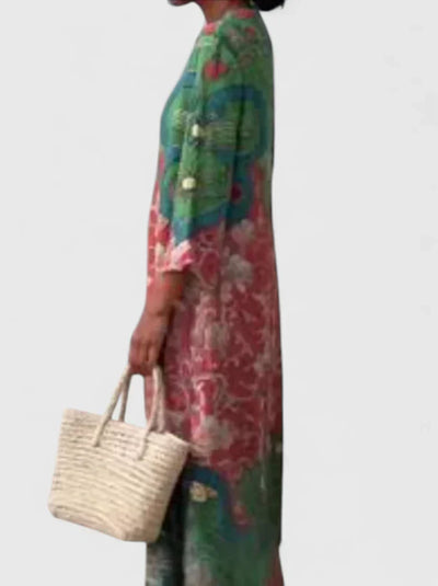 קימברה - שמלת מידי מתוחכמת