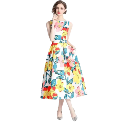 Amar™ Meital - שמלת קיץ פרחונית עוצרת נשימה