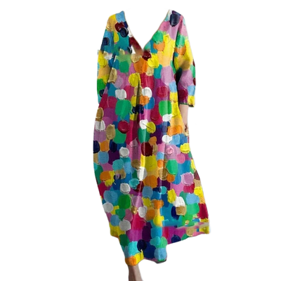 Amar™ Zohar - שמלת מקסי פרחונית