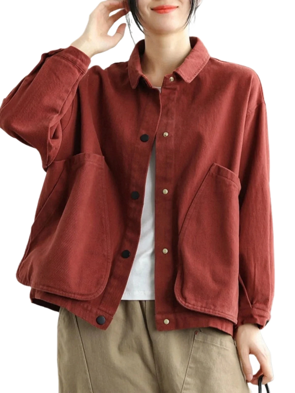 Amar™ Shira - מעיל ארוך עם שרוולים ארוכים