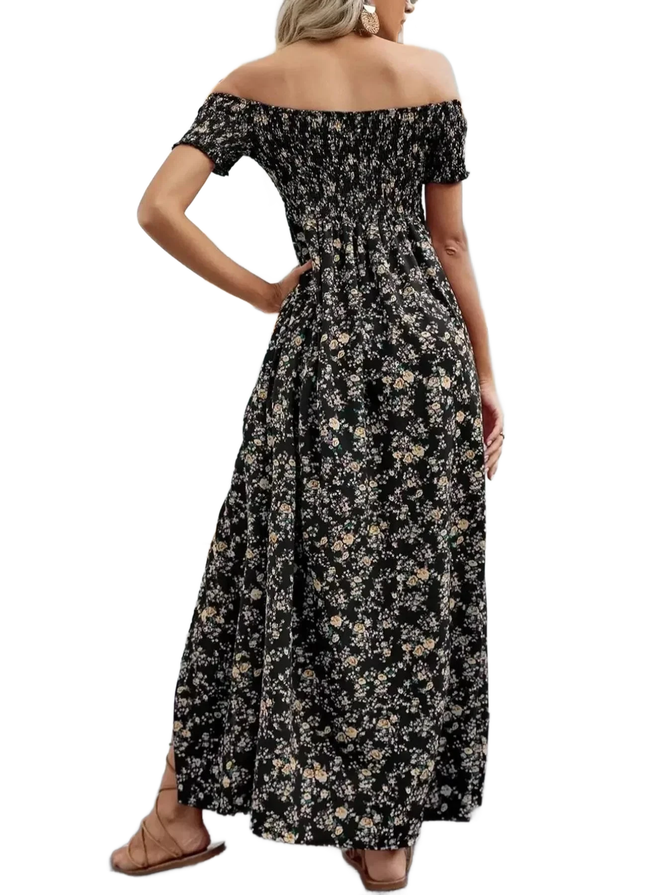 Amar™ Hagar - שמלה עם כתף אחת ושסע בשוליים