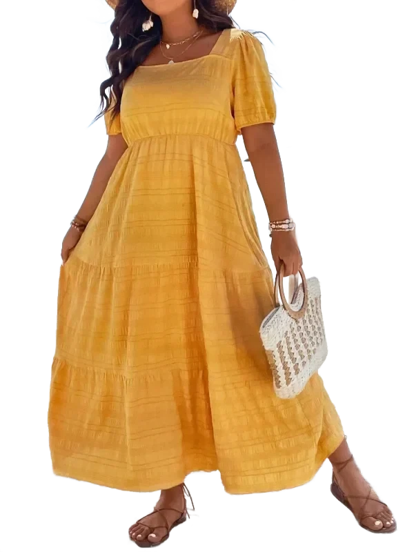 Amar™ Elisheva - שמלת מקסי משוחררת