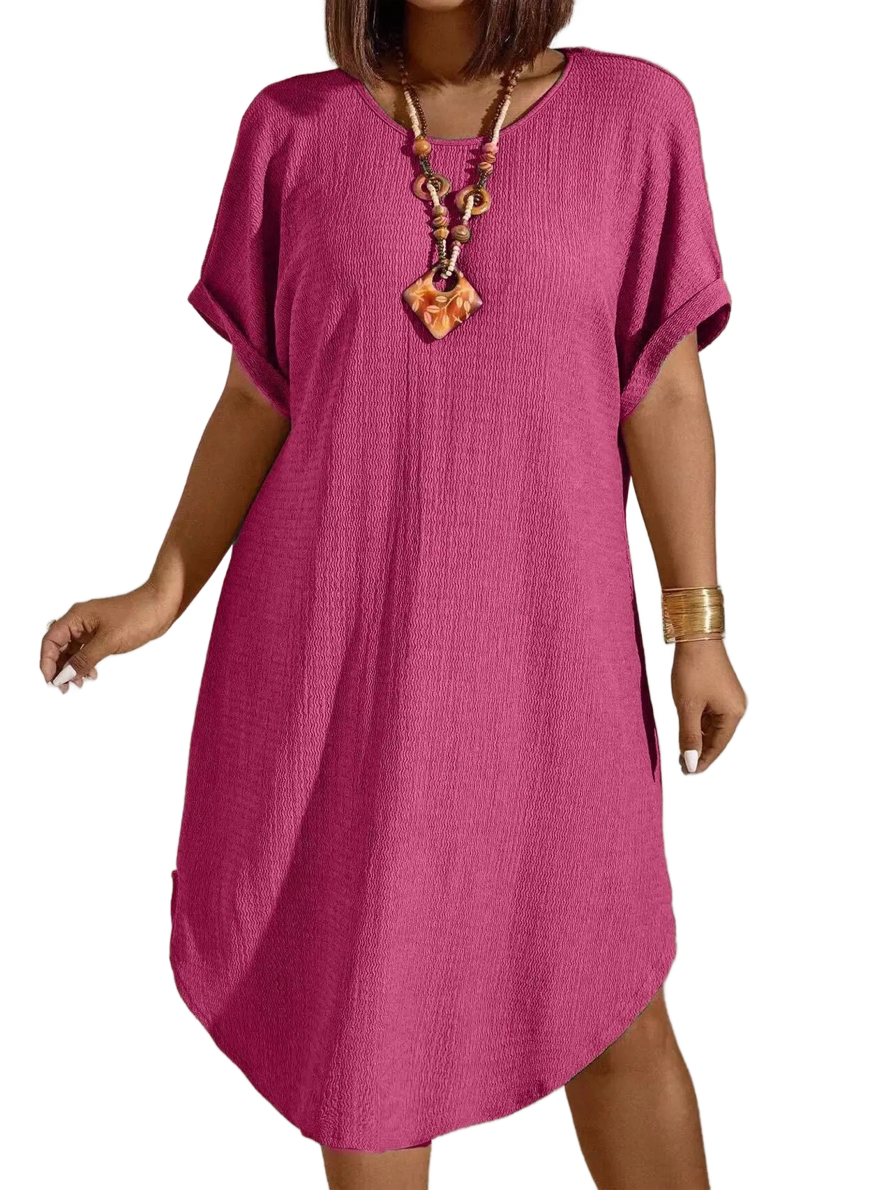 Amar™ Maya - שמלה עם שרוולים קצרים