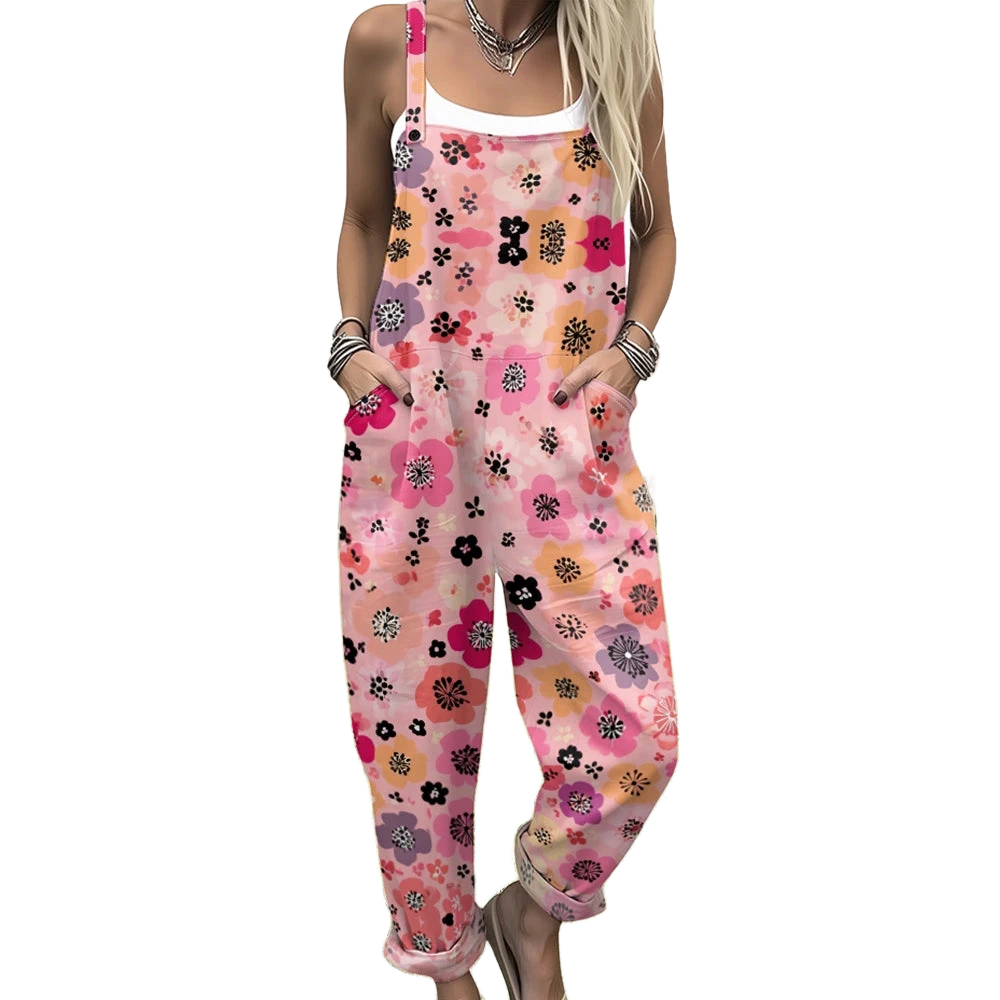 Amar Atara - אוברול פרחוני צבעוני וכובש