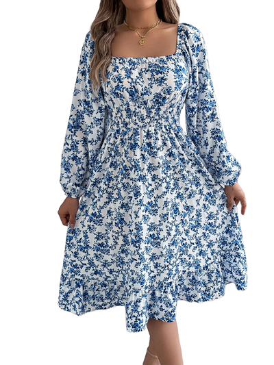 Amar™ Levona - שמלה פרחונית אלגנטית