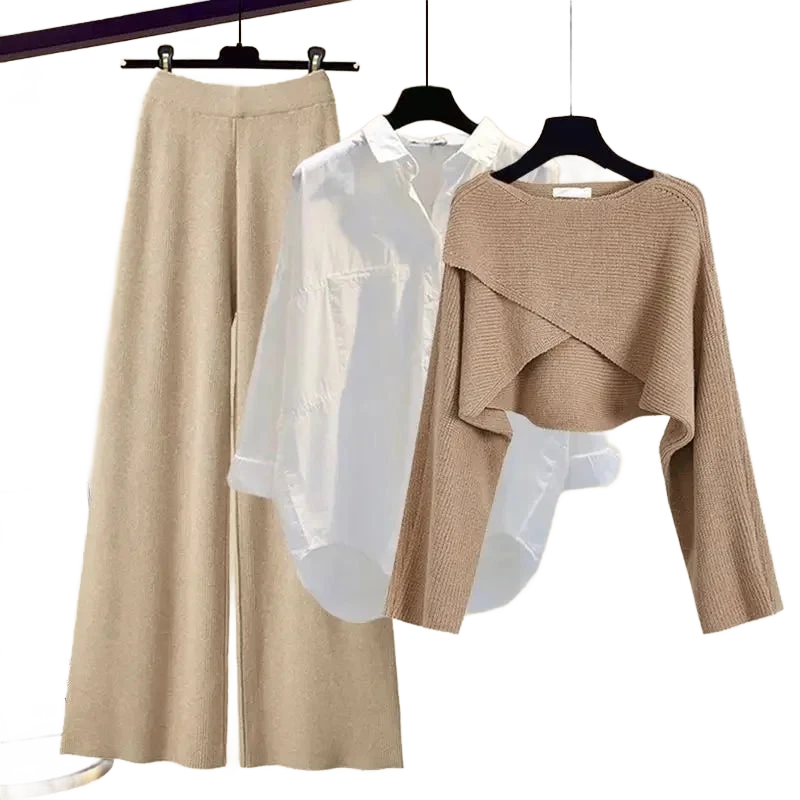 Amar™ Liora - סט תלת-חלקי נוח ורך עם שרוולים ארוכים