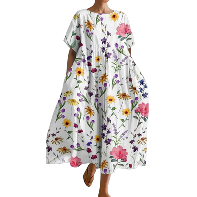 Amar™ Ravit - שמלת גרדיאנט עם כיסים