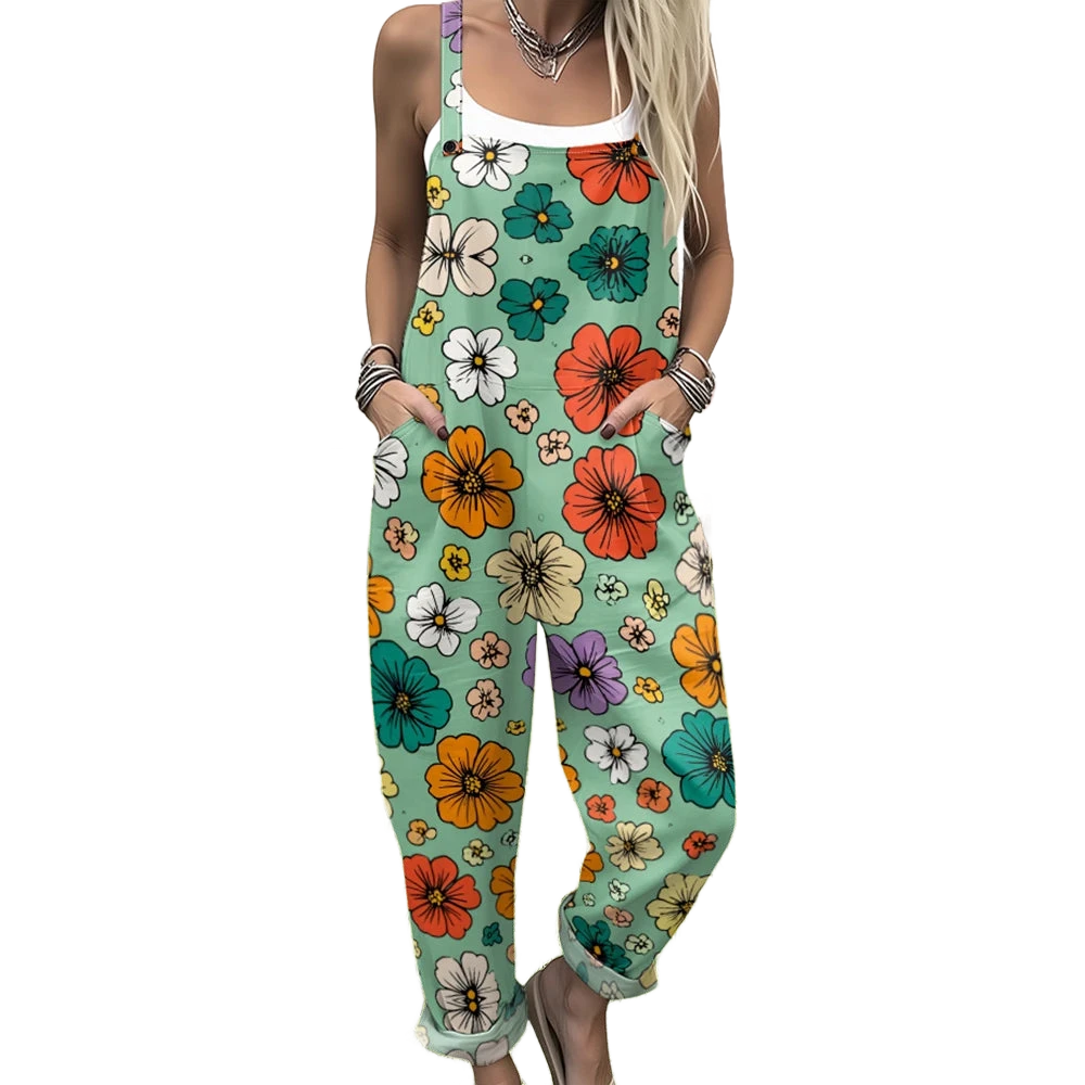 Amar Atara - אוברול פרחוני צבעוני וכובש