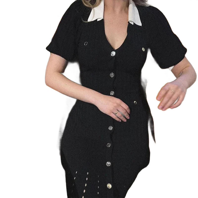 Amar™ Kochava - שמלה סרוגה אלגנטית