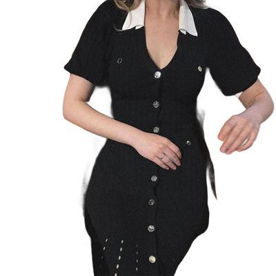 Amar™ Kochava - שמלה סרוגה אלגנטית