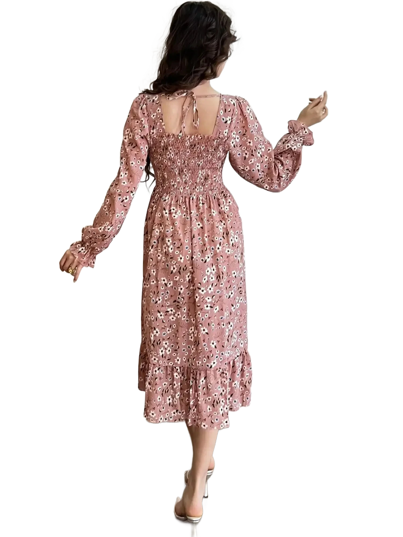 Amar™ Hodaya - שמלת מוסלין פרחונית לנשים