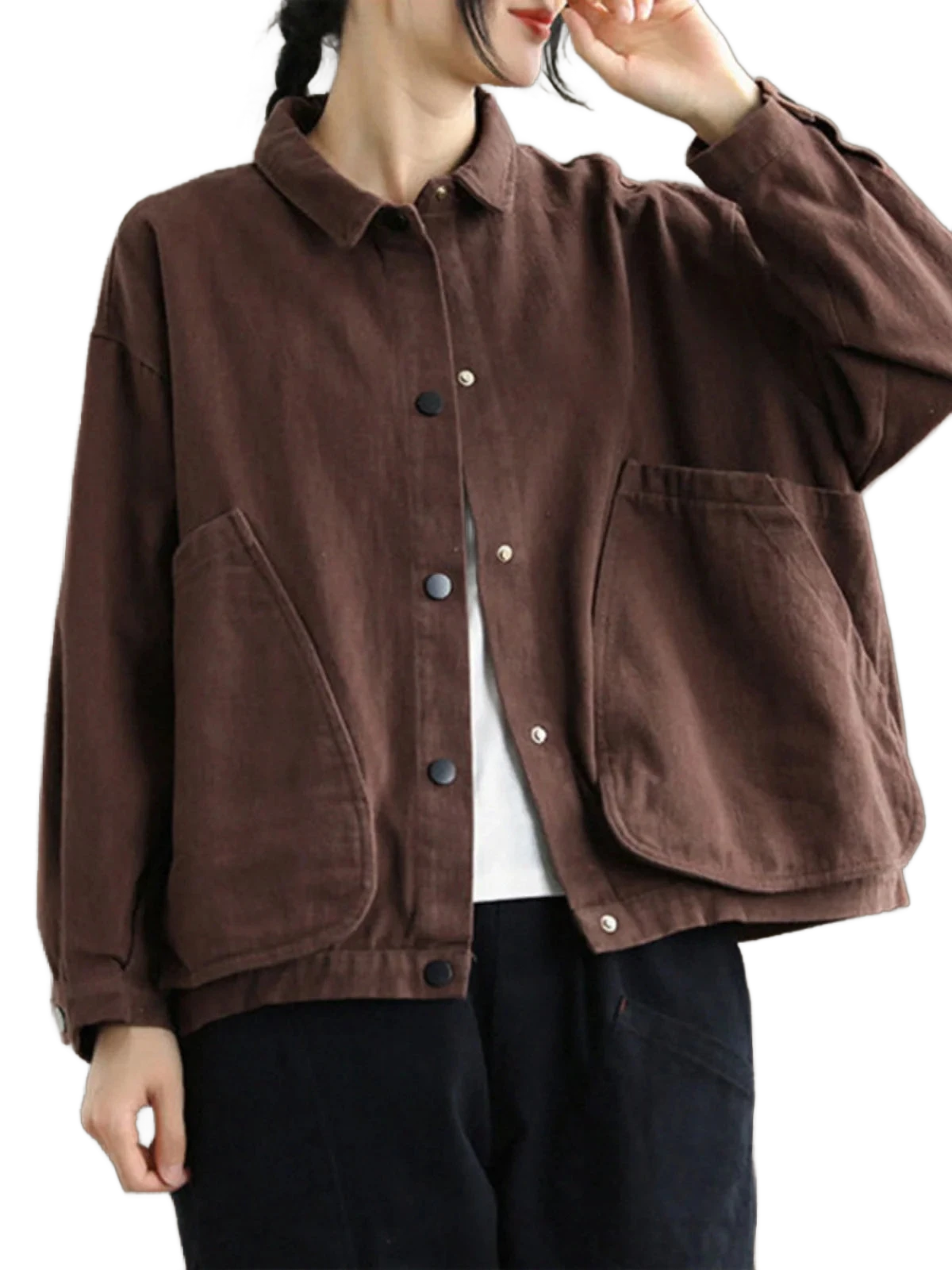 Amar™ Shira - מעיל ארוך עם שרוולים ארוכים