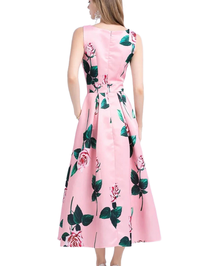 Amar™ Zohar - שמלת קיץ פרחונית אלגנטית