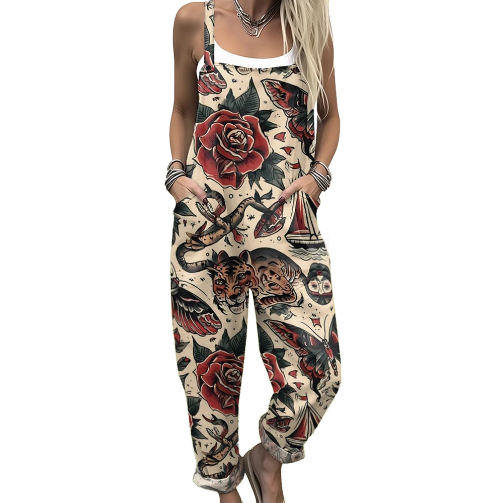 Amar Eden - אוברול פרחוני קייצי לנשים