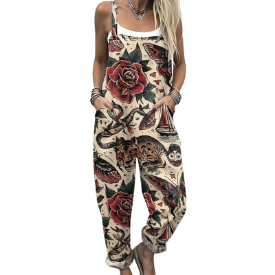 Amar Eden - אוברול פרחוני קייצי לנשים