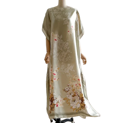 Amar™ Lior - שמלות מקסי מבד סטן פרחוני