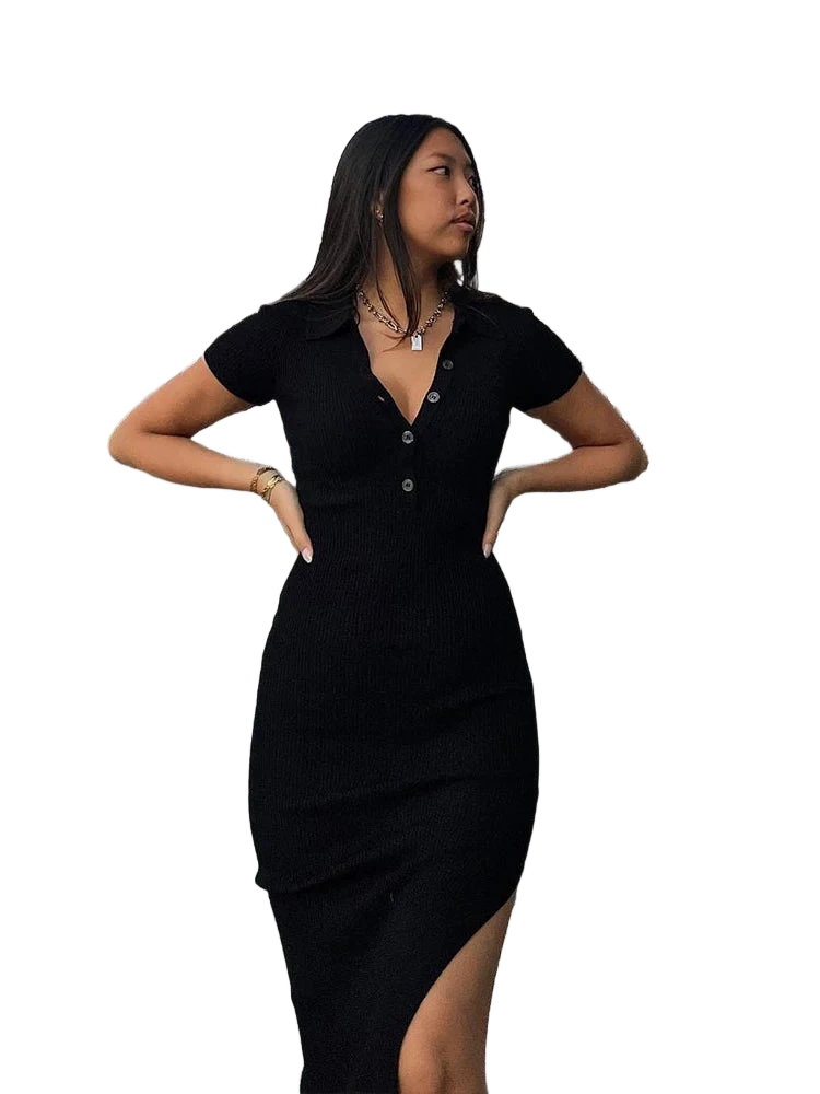 Amar™ Rotem - שמלת מקסי אלגנטית לנשים