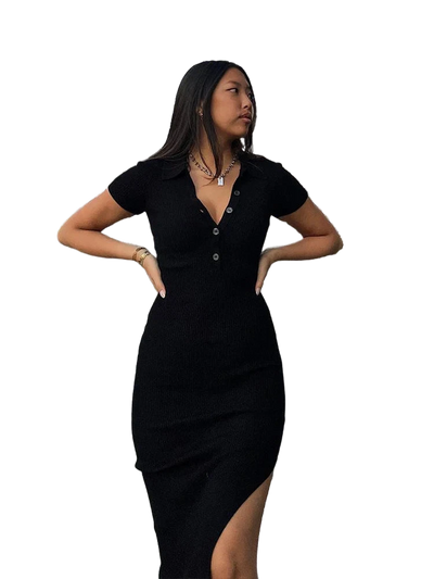 Amar™ Rotem - שמלת מקסי אלגנטית לנשים