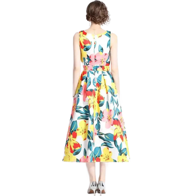 Amar™ Meital - שמלת קיץ פרחונית עוצרת נשימה