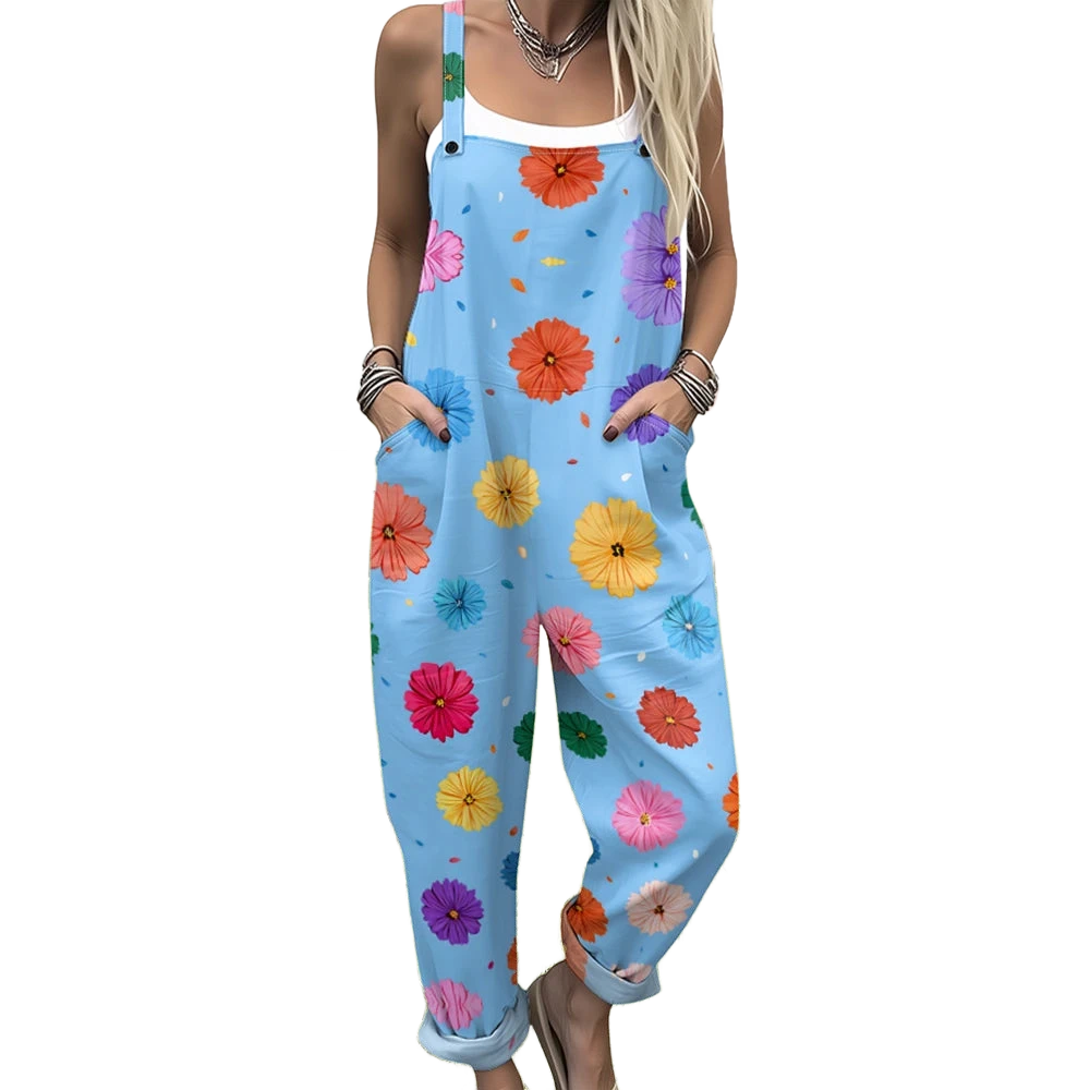 Amar Atara - אוברול פרחוני צבעוני וכובש