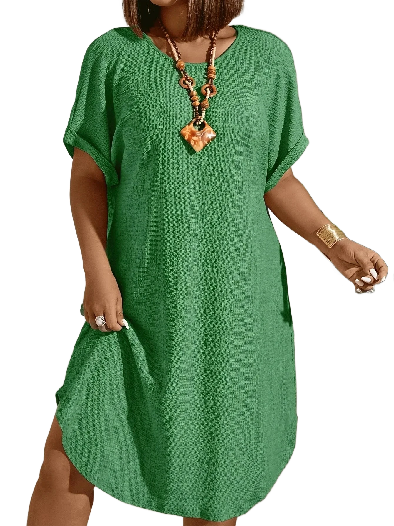 Amar™ Maya - שמלה עם שרוולים קצרים