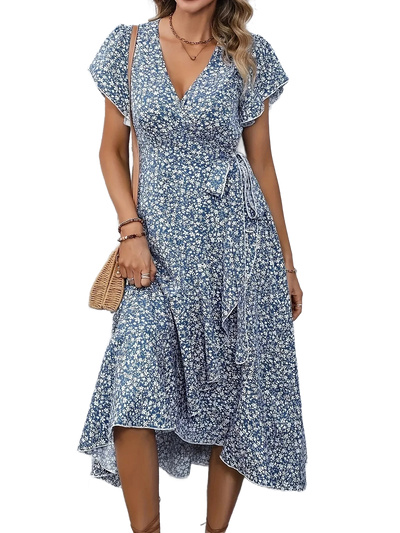 Amar Adina - שמלה קיצית מחמיאה ואלגנטית