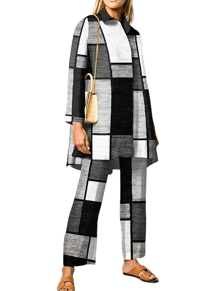 Amar™ Mijal - סט מודפס קז'ואל