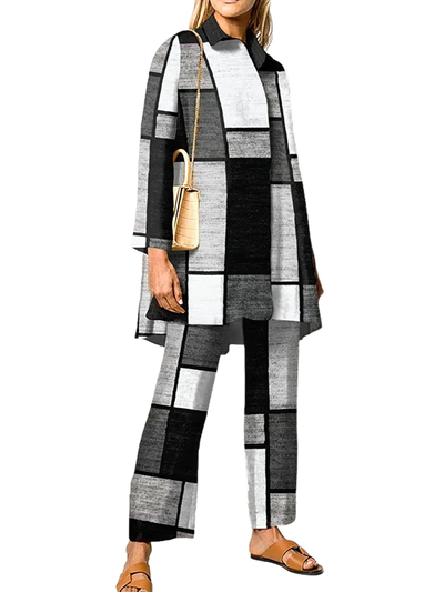 Amar™ Mijal - סט מודפס קז'ואל