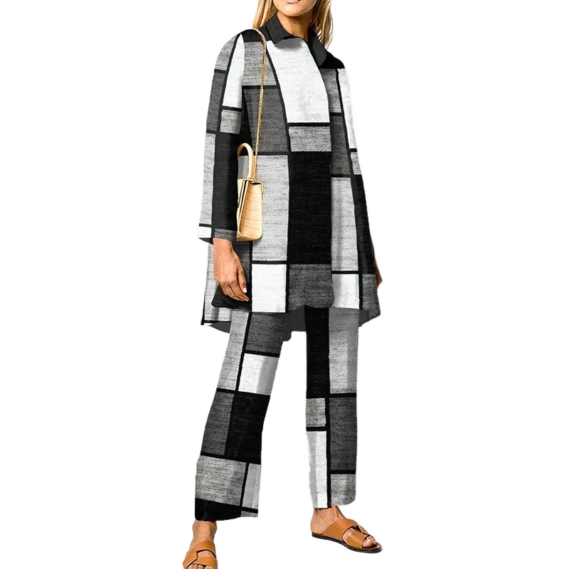 Amar™ Mijal - סט מודפס קז'ואל