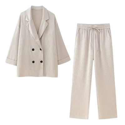 Amar Revital - סט חליפה מחויטת נשית אלגנטית