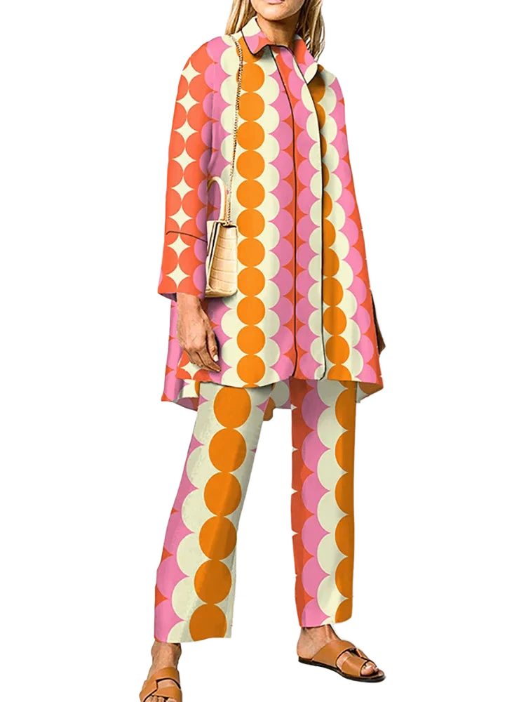 Amar™ Mijal - סט מודפס קז'ואל