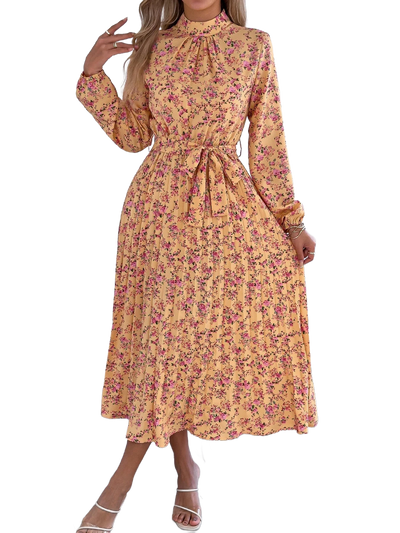 Amar™ Chaya - שמלה אלגנטית פליסה